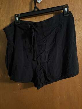 Mossimo Supply Co. Pull-On Shorts Size XXL Black Drawstring